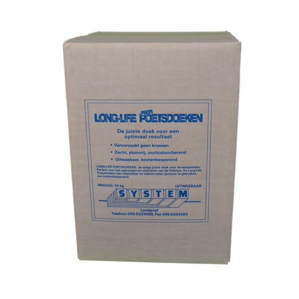 POETSDOEKEN LONG LIFE  15 kg